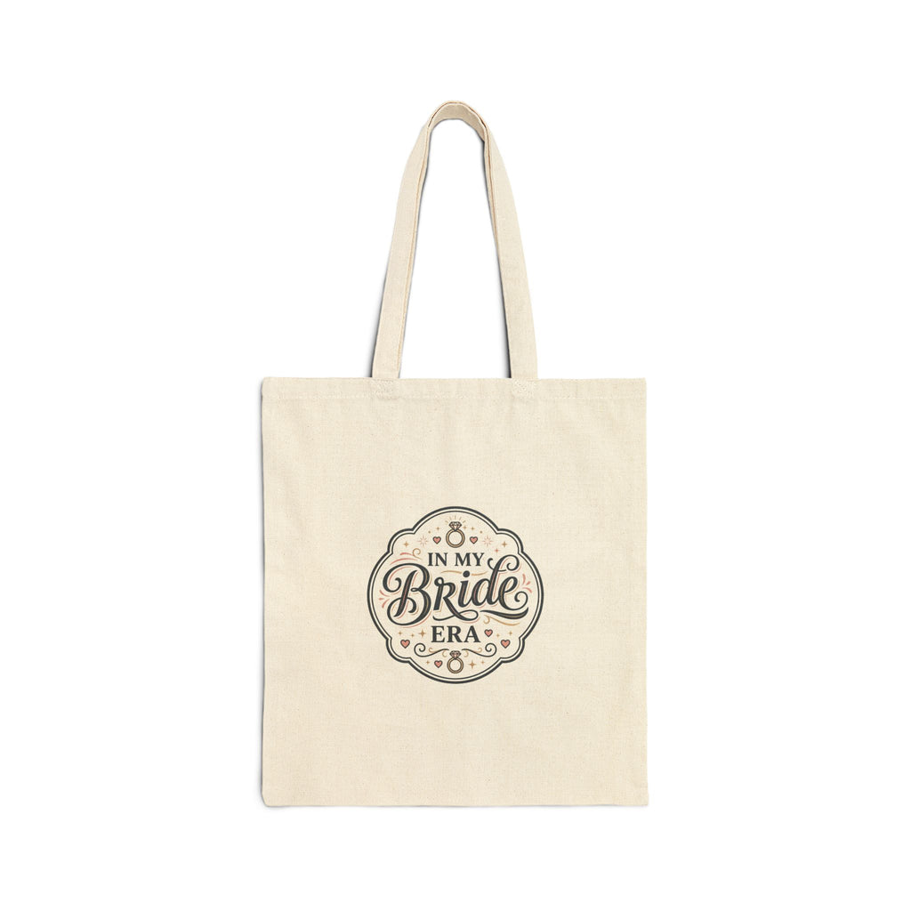In My Bride Era Tote, bride era, bridal party canvas bag