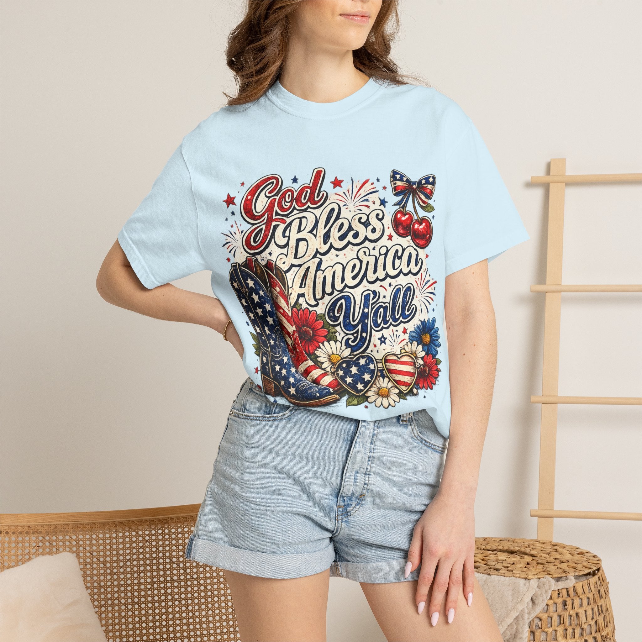 God Bless America Y'all T-Shirt