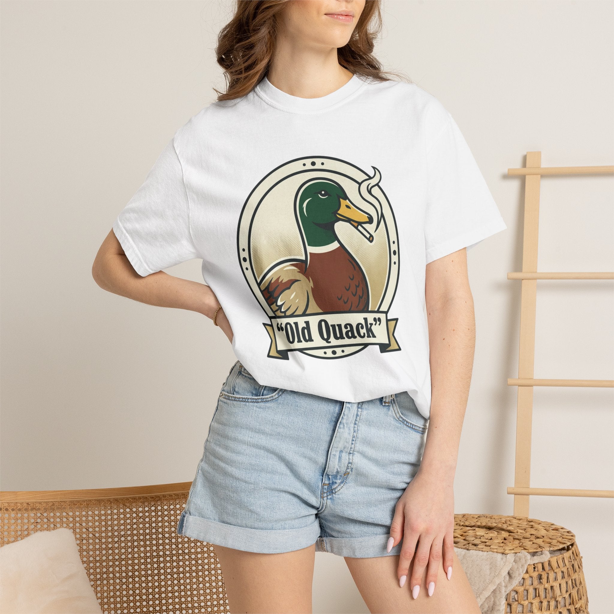 Old Quack Duck T-Shirt – Vintage Mallard Graphic Tee