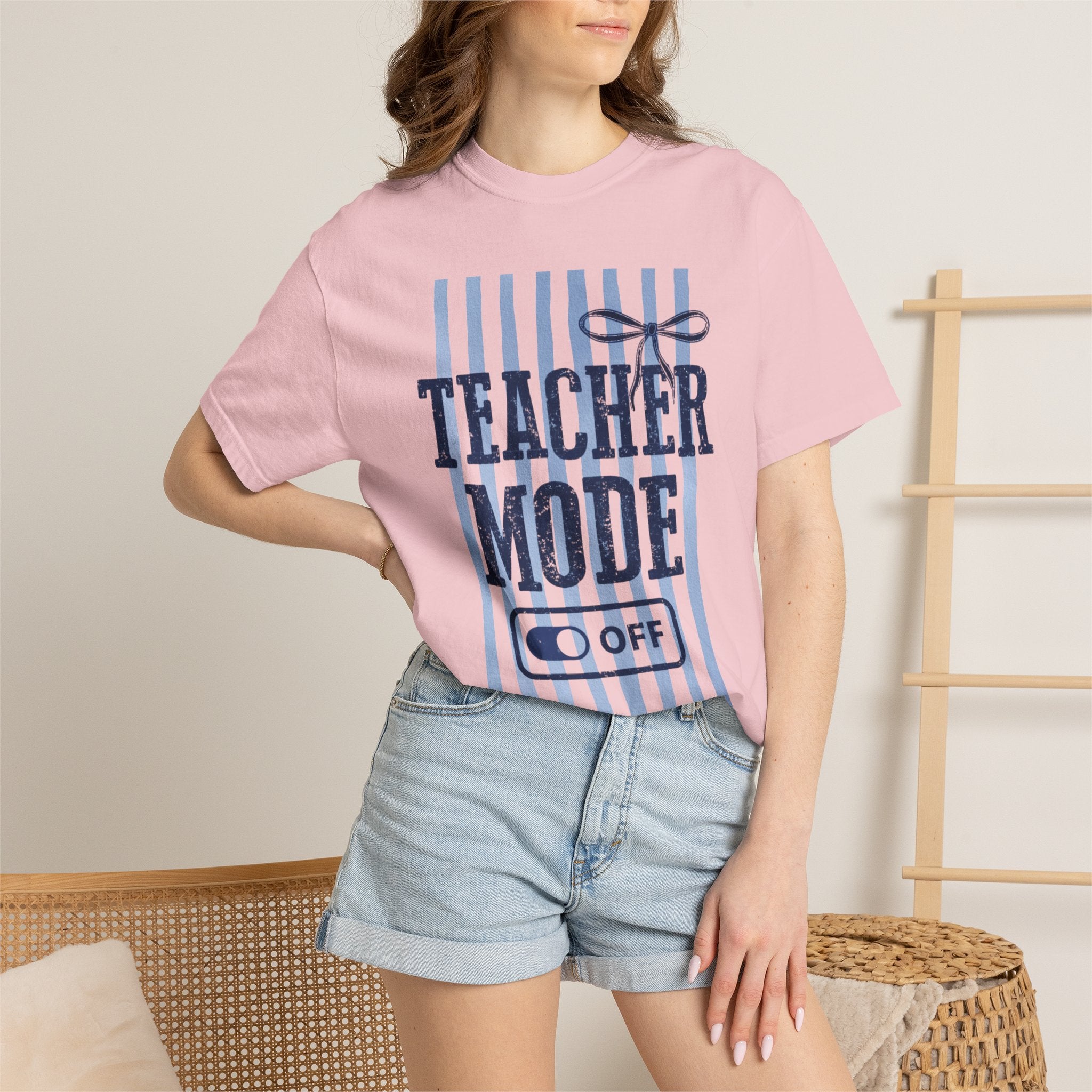 Teacher Mode Off T-Shirt — Funny Teacher Gift Tee