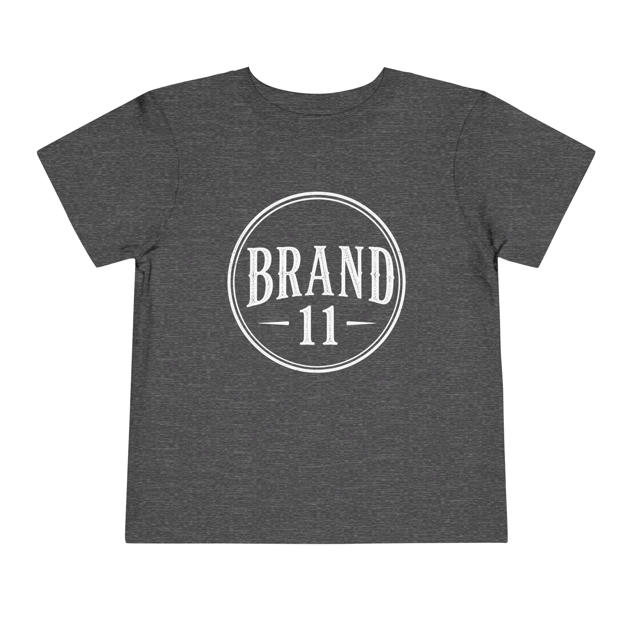 Toddler Tee — Retro 'Brand 11' Circle Logo Kids Shirt