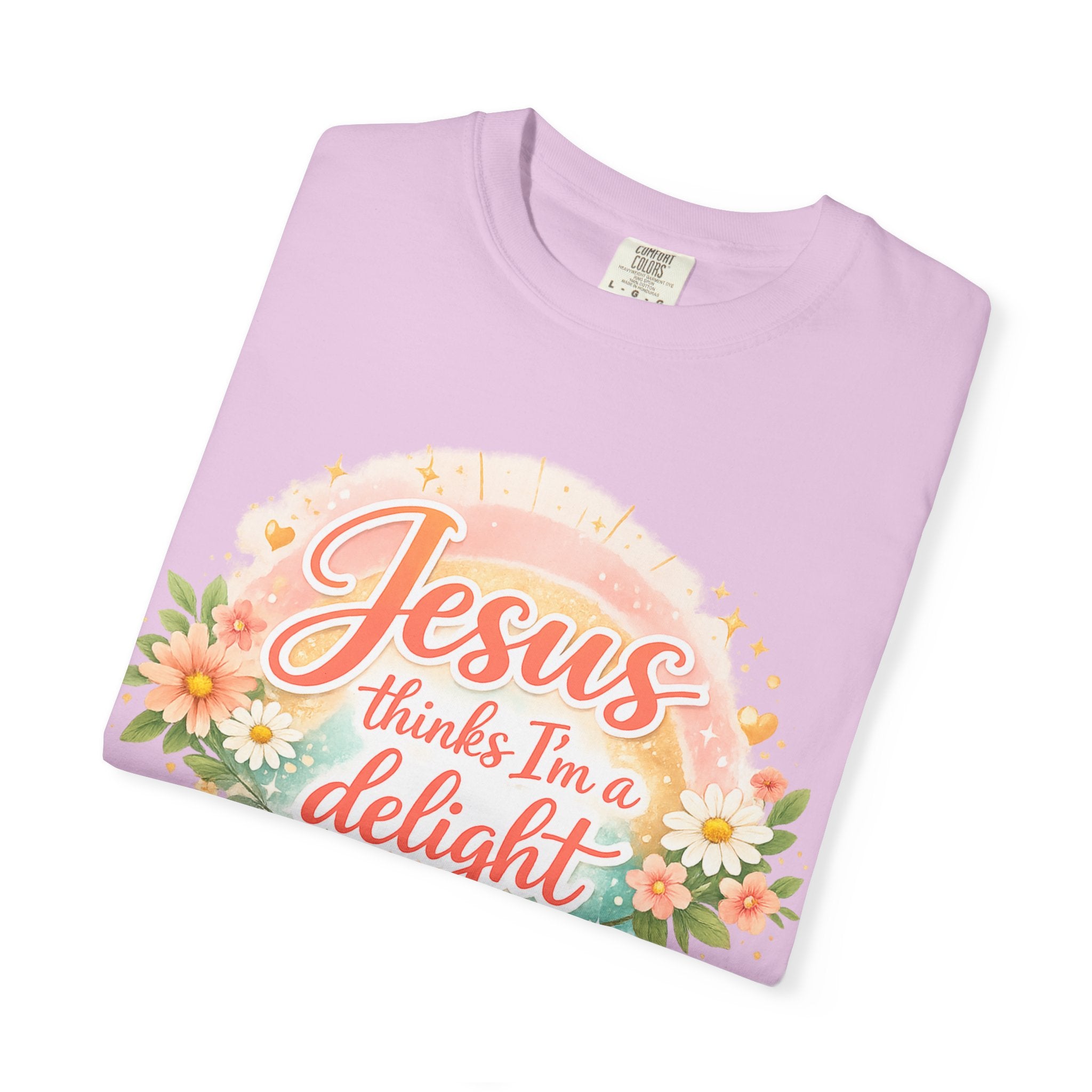Jesus Thinks I’m a Delight Floral T-Shirt