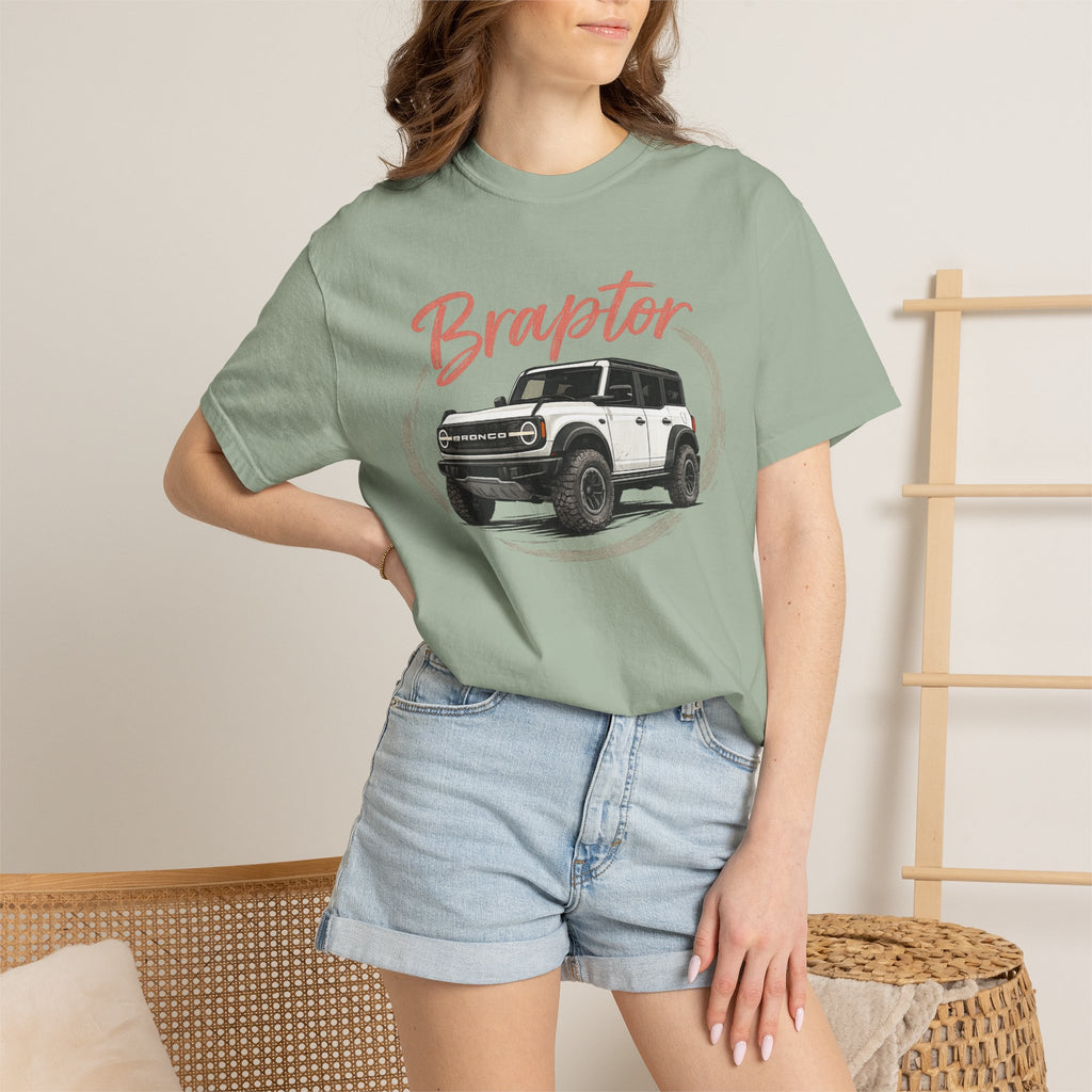 Bronco 'Braptor' Graphic T‑Shirt – Vintage Off‑Road SUV Tee