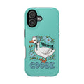 Mama Goose Phone Case — Cute Floral Goose Magnetic Impact‑Resistant Cover