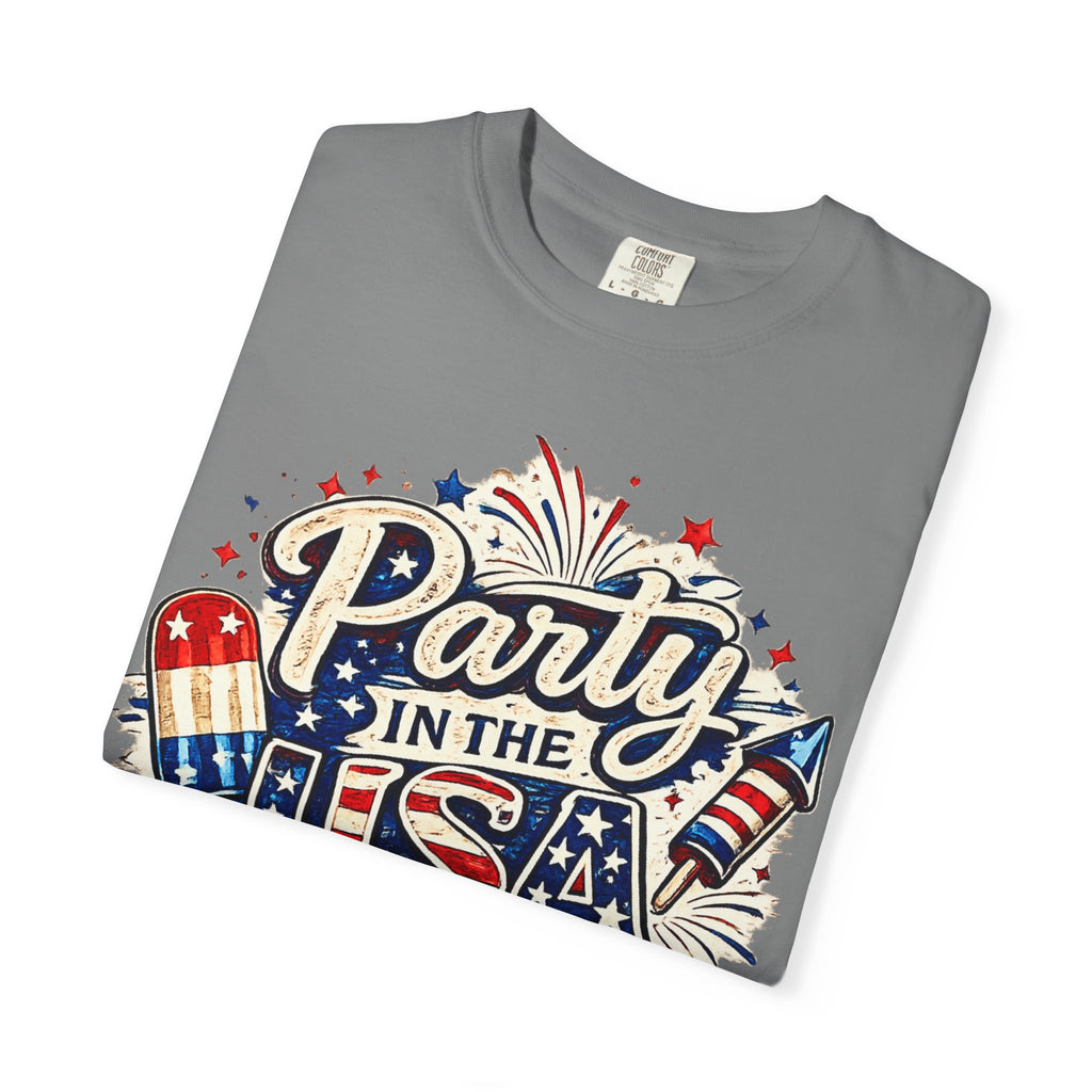 Party in the USA T-Shirt — Patriotic 4th of July Graphic Tee