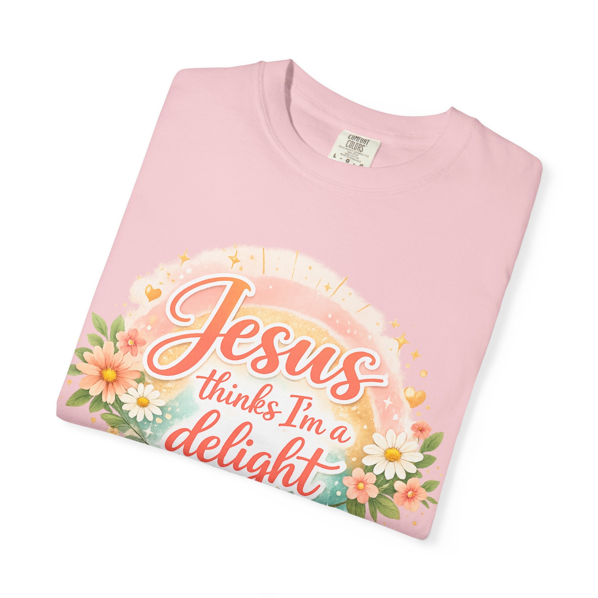 Jesus Thinks I’m a Delight Floral T-Shirt