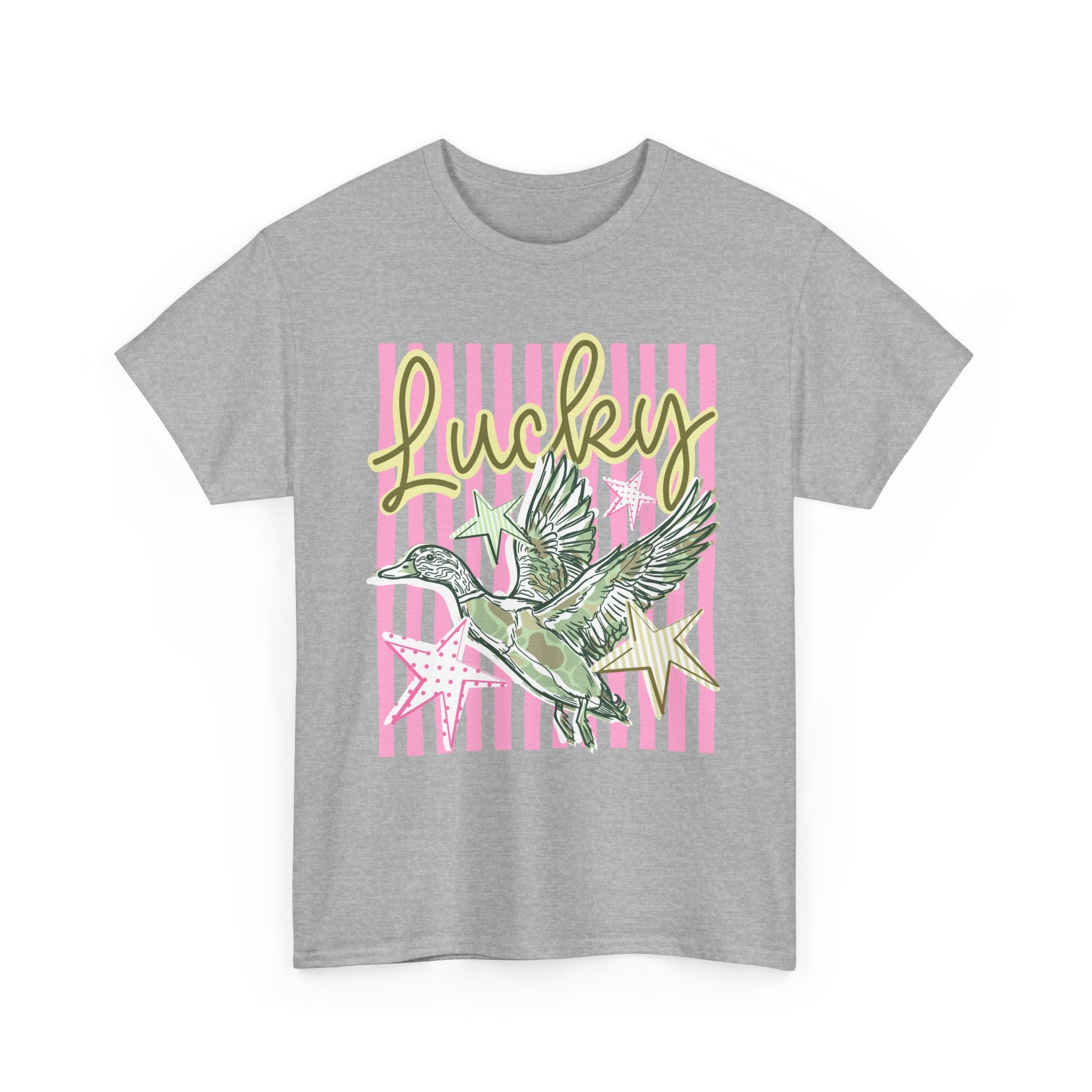 Lucky Dove T-Shirt — Retro Bird Graphic Tee