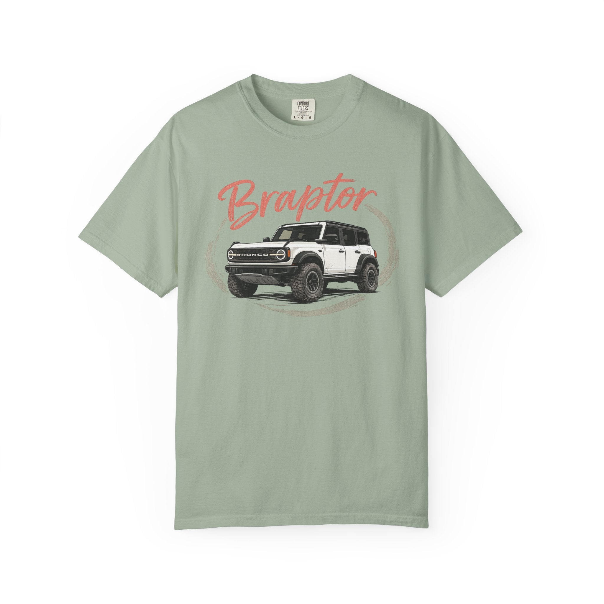 Bronco 'Braptor' Graphic T‑Shirt – Vintage Off‑Road SUV Tee