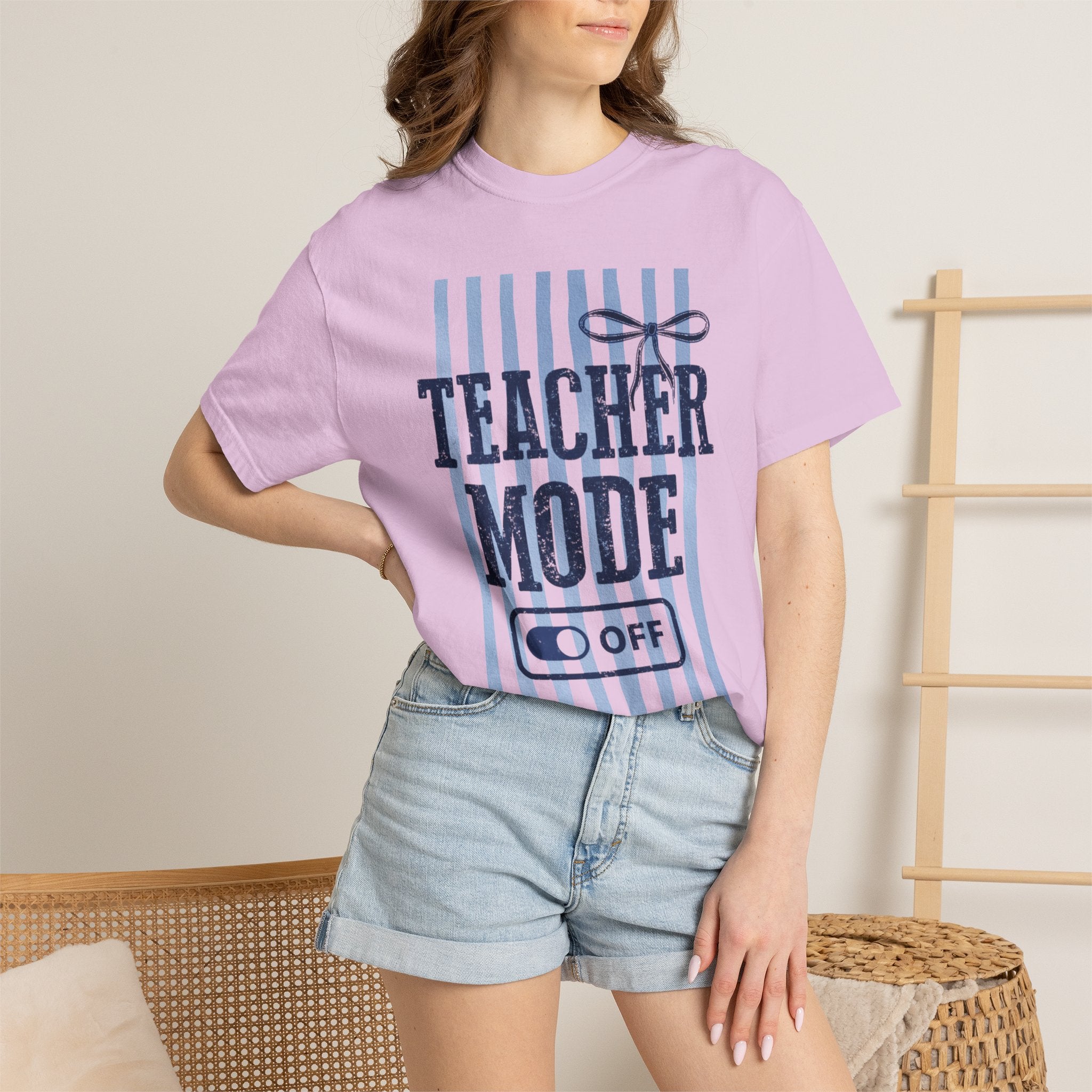 Teacher Mode Off T-Shirt — Funny Teacher Gift Tee