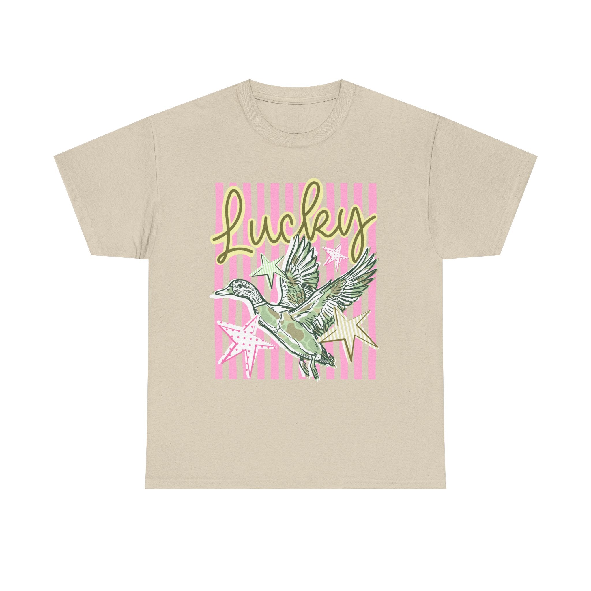 Lucky Dove T-Shirt — Retro Bird Graphic Tee