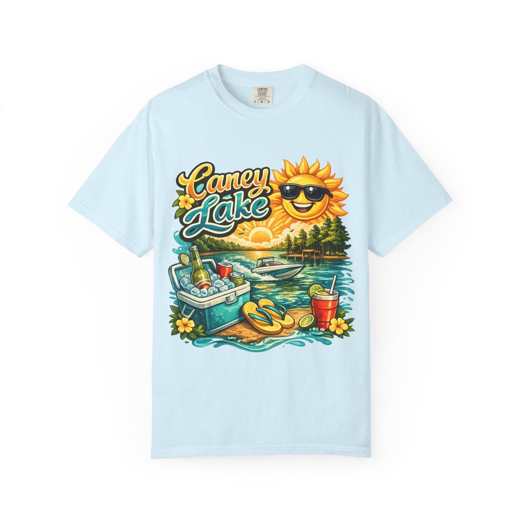 Caney Lake Summer Scene T-Shirt