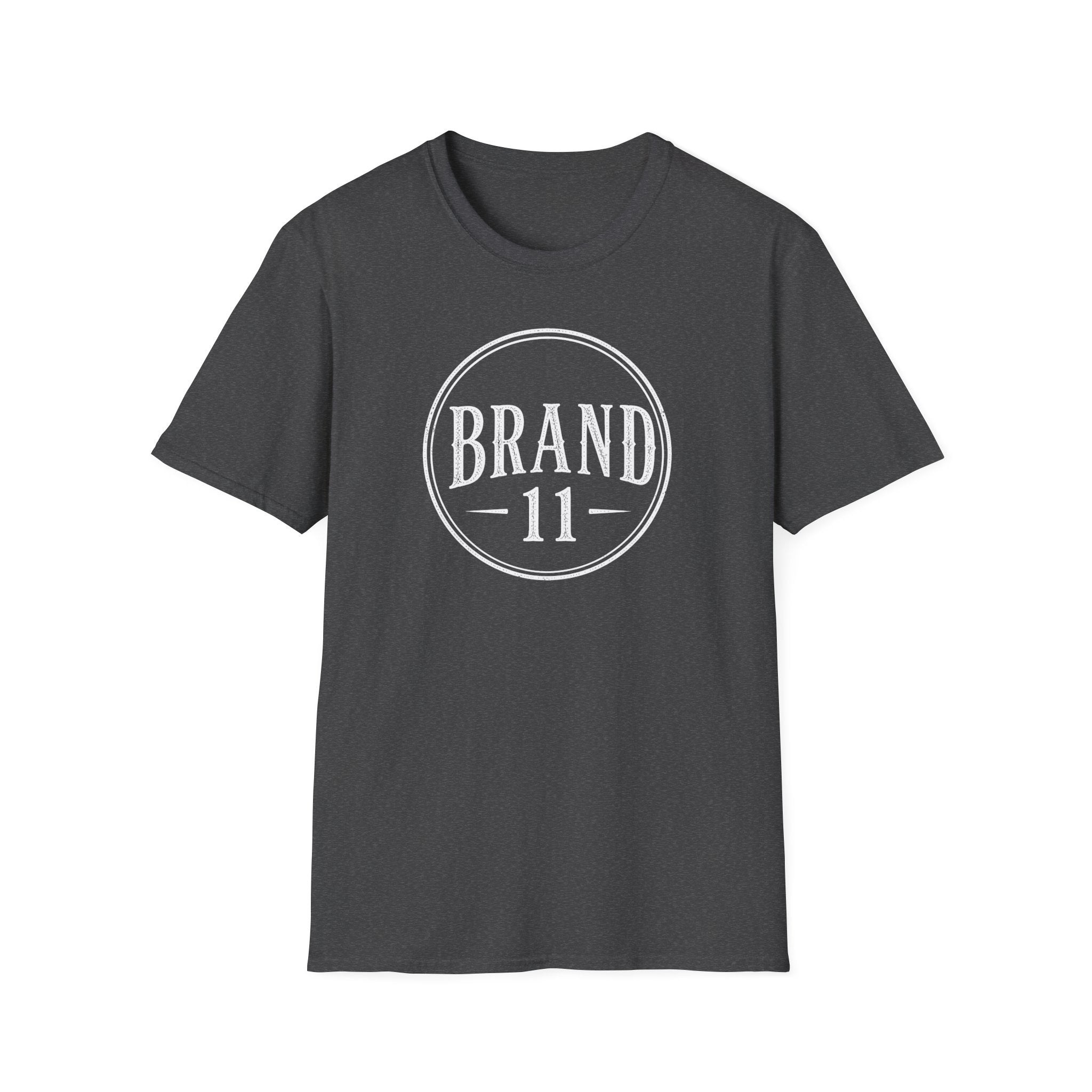 Brand 11 Circle Logo T-Shirt — Vintage Badge Graphic Tee