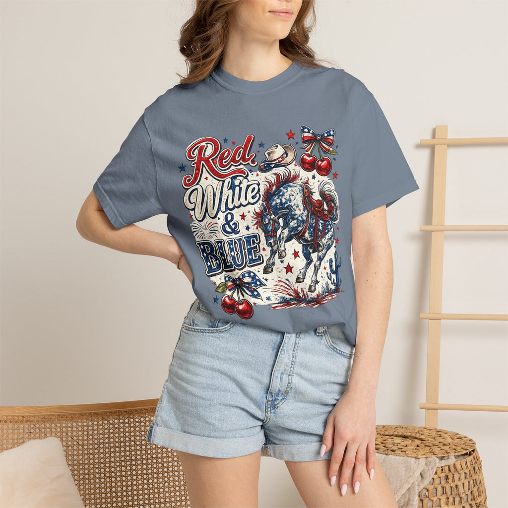 Patriotic 'Red White & Blue' T-Shirt — Vintage Americana