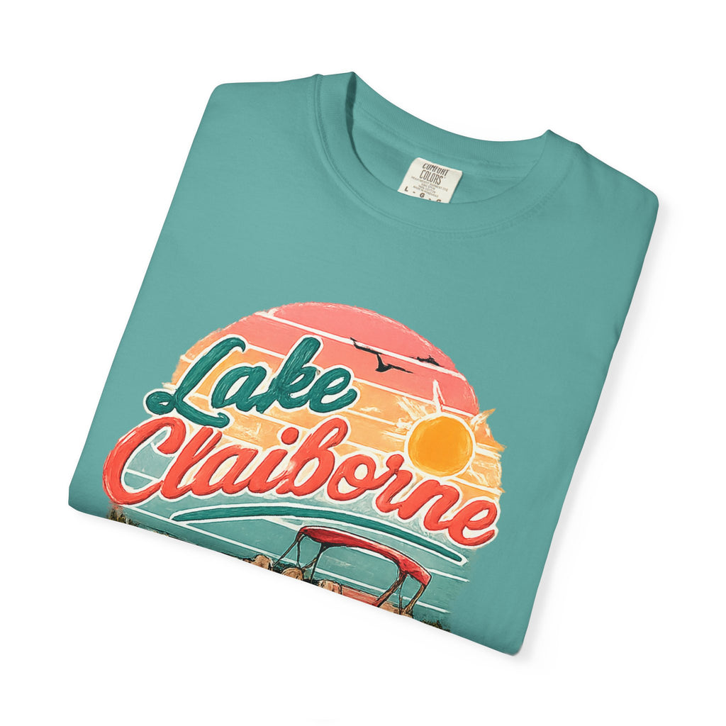 Lake Claiborne Retro Picnic T-Shirt