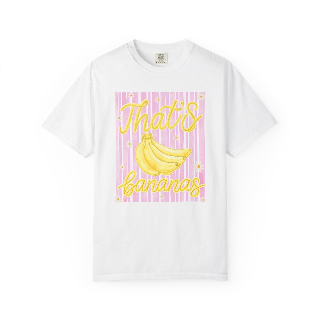 That’s Bananas T-Shirt — Retro Yellow Banana Graphic Tee