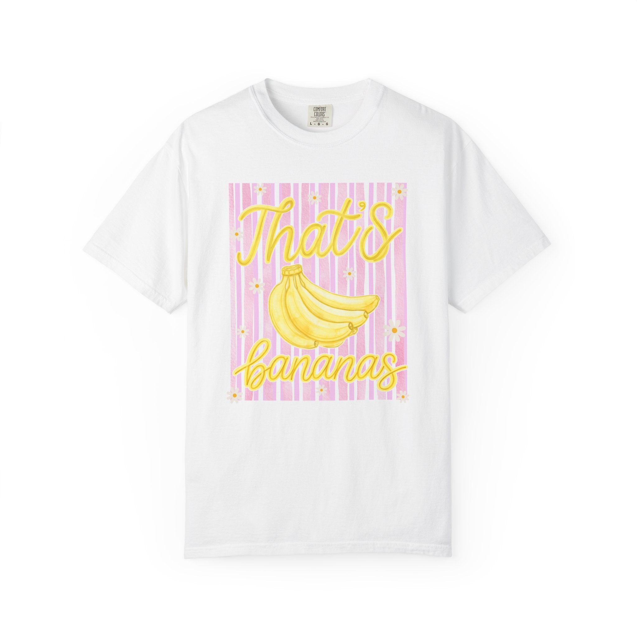 That’s Bananas T-Shirt — Retro Yellow Banana Graphic Tee