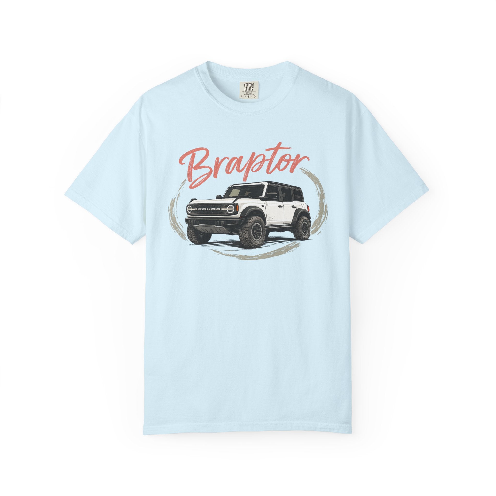 Bronco 'Braptor' Graphic T‑Shirt – Vintage Off‑Road SUV Tee