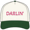 Darlin' Embroidered Two-Tone Cap — Casual Vintage Trucker Hat