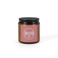 Amber Jar Soy Candle — Scented Aromatherapy Candle in Amber Jar (Multiple Sizes)