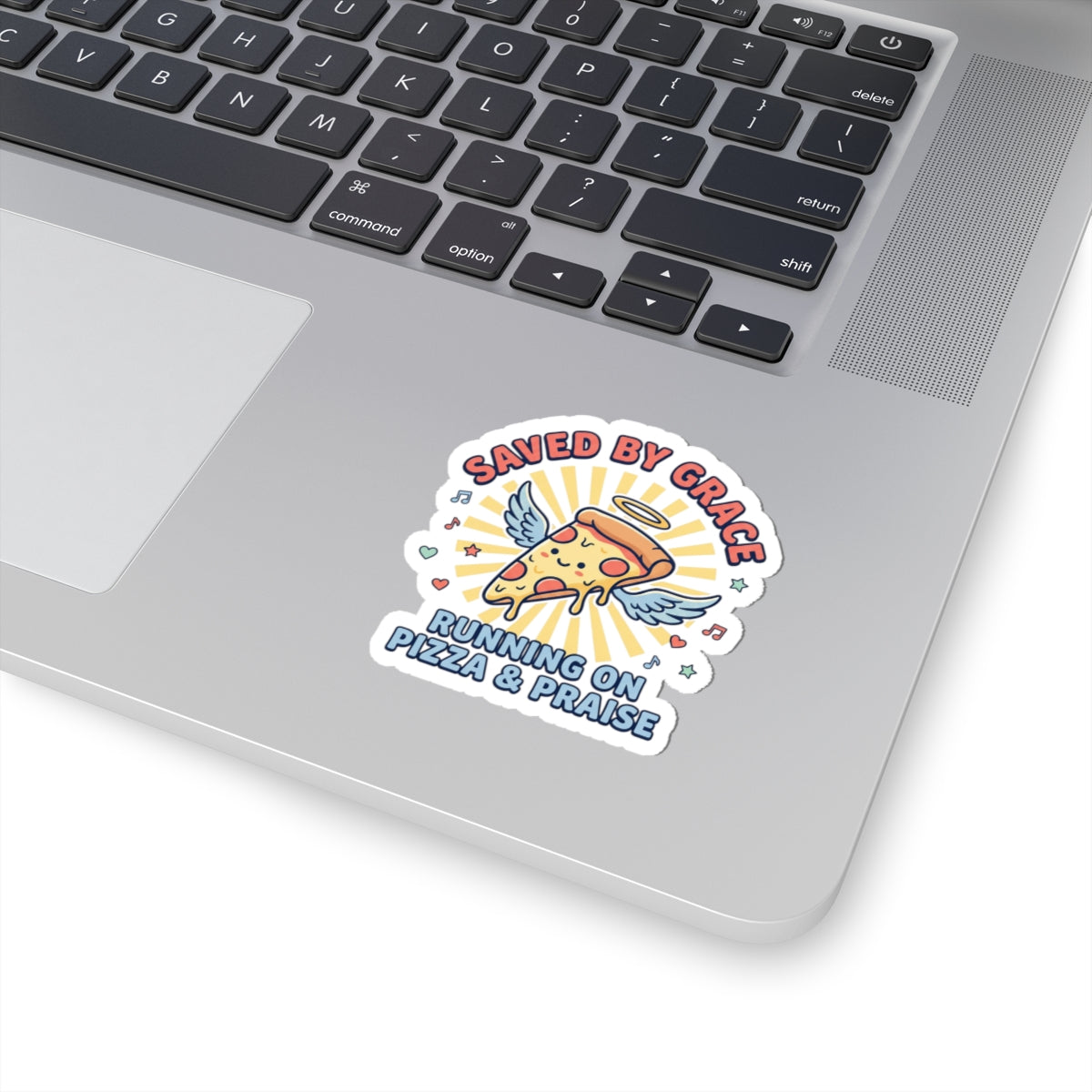 Saved By Grace Sticker | Christian Memes, Church Camp Vibe