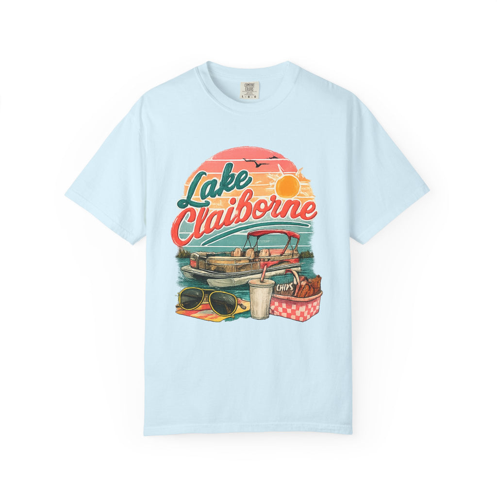 Lake Claiborne Retro Picnic T-Shirt