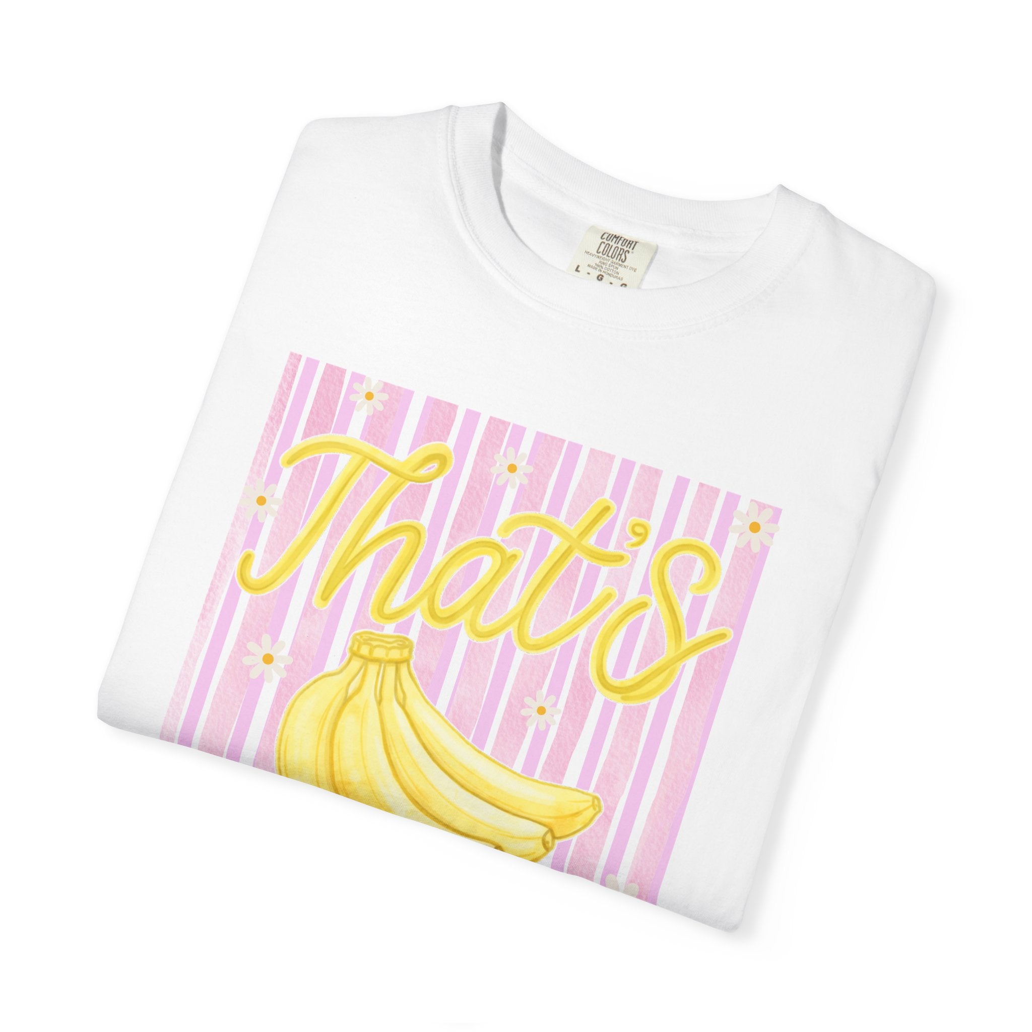 That’s Bananas T-Shirt — Retro Yellow Banana Graphic Tee