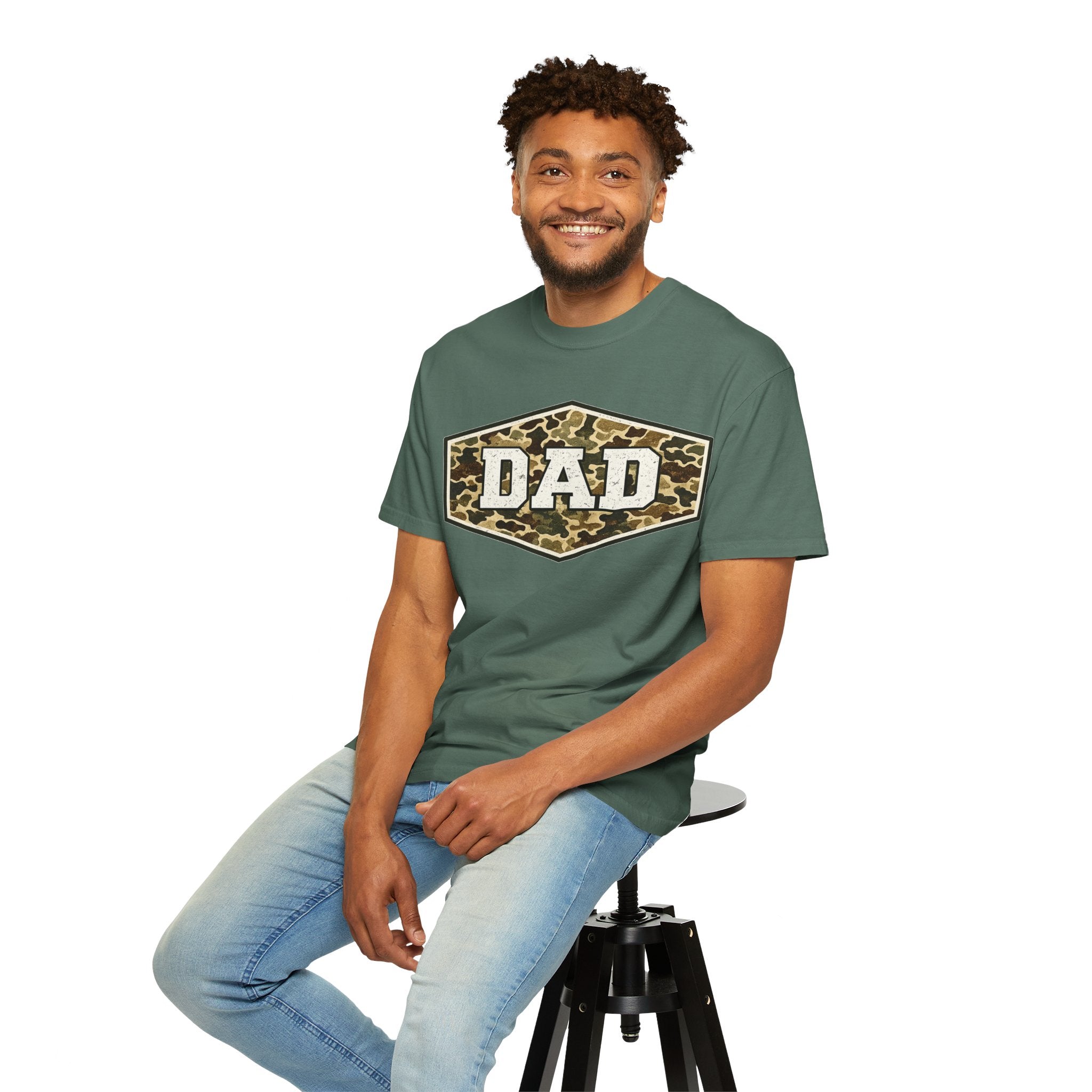Dad Camo T-Shirt — Men's Father's Day Camouflage Tee