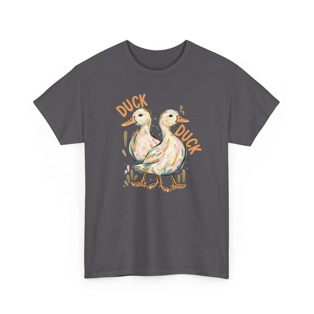Duck Duck / Goose Tee — Cute Retro Duck & Goose Graphic T‑Shirt