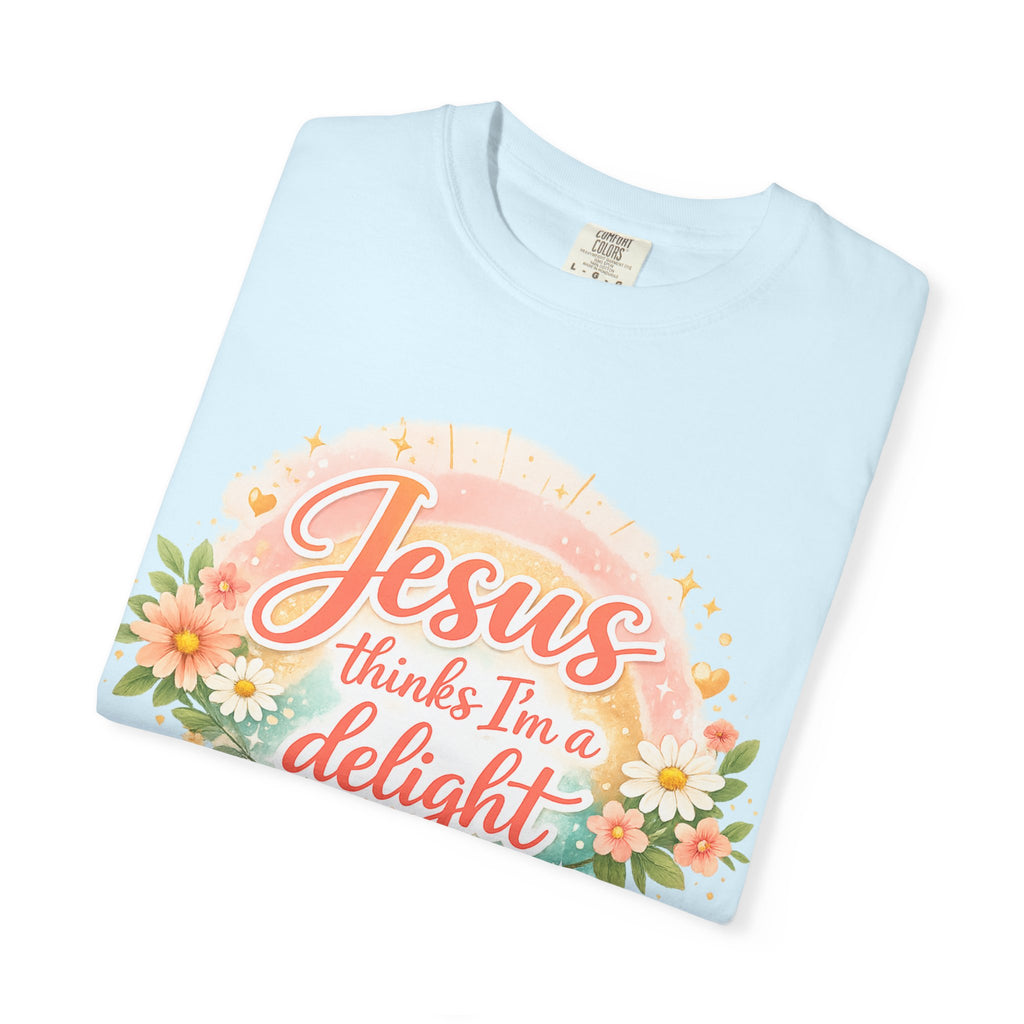 Jesus Thinks I’m a Delight Floral T-Shirt