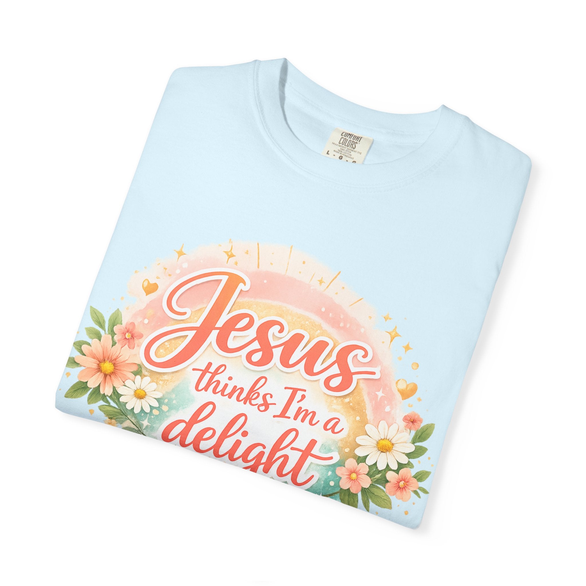 Jesus Thinks I’m a Delight Floral T-Shirt