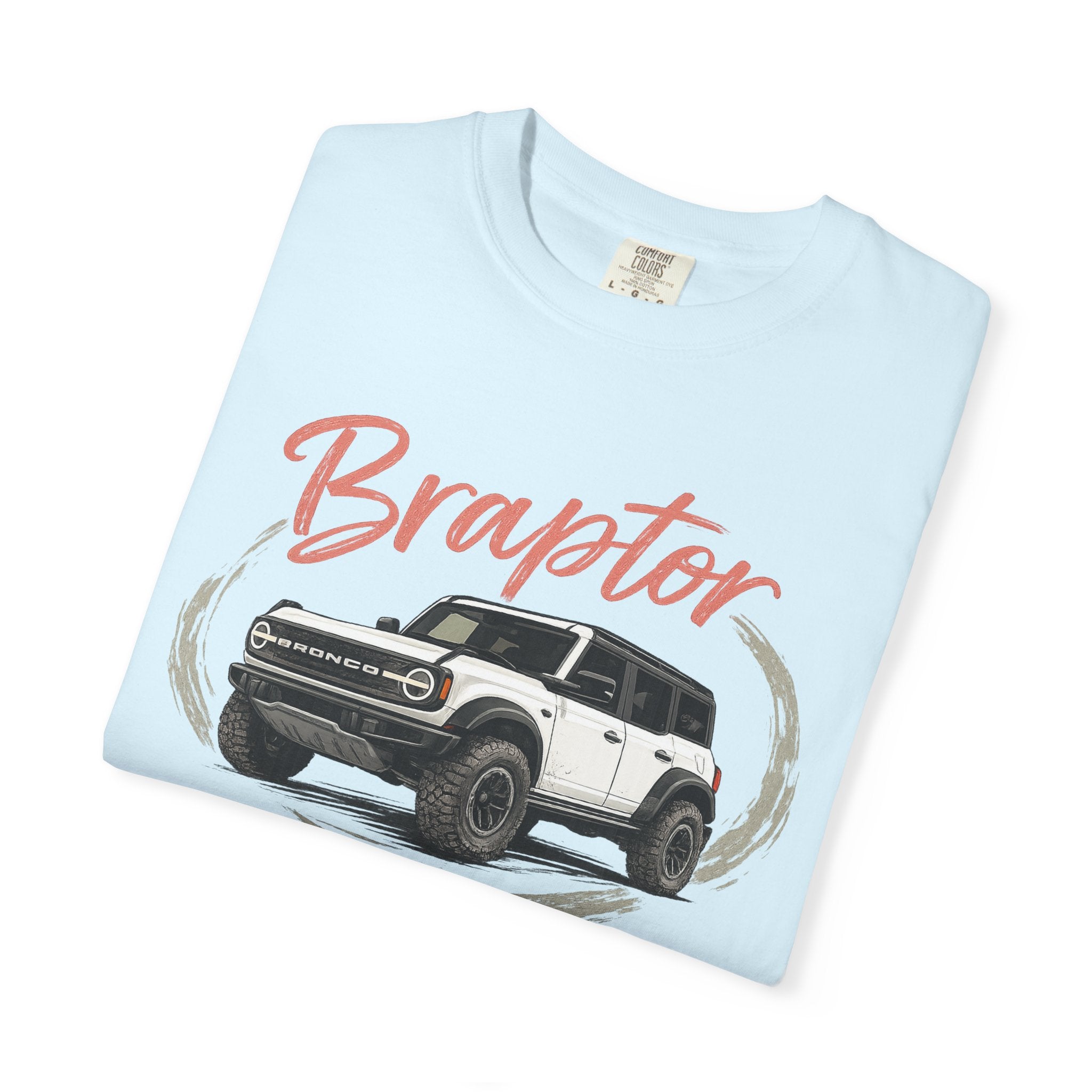 Bronco 'Braptor' Graphic T‑Shirt – Vintage Off‑Road SUV Tee