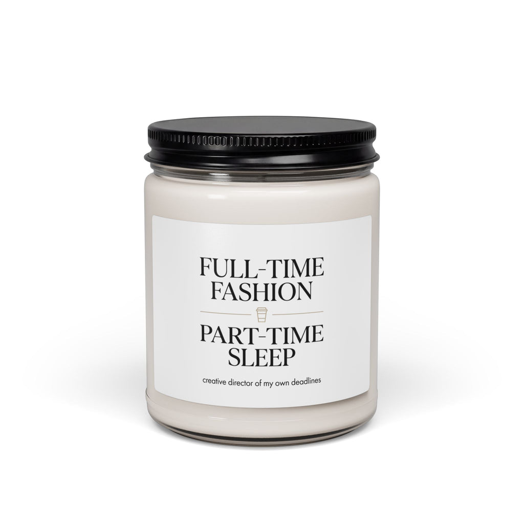 Full-Time Fashion | Scented Soy Candle, Parisian Chic Editorial