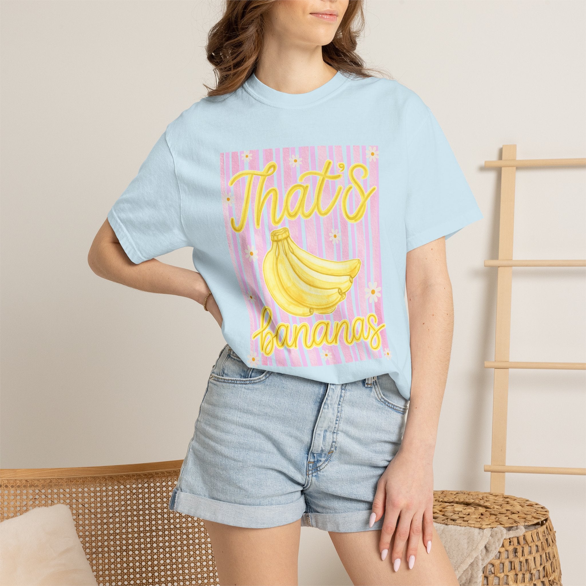 That’s Bananas T-Shirt — Retro Yellow Banana Graphic Tee