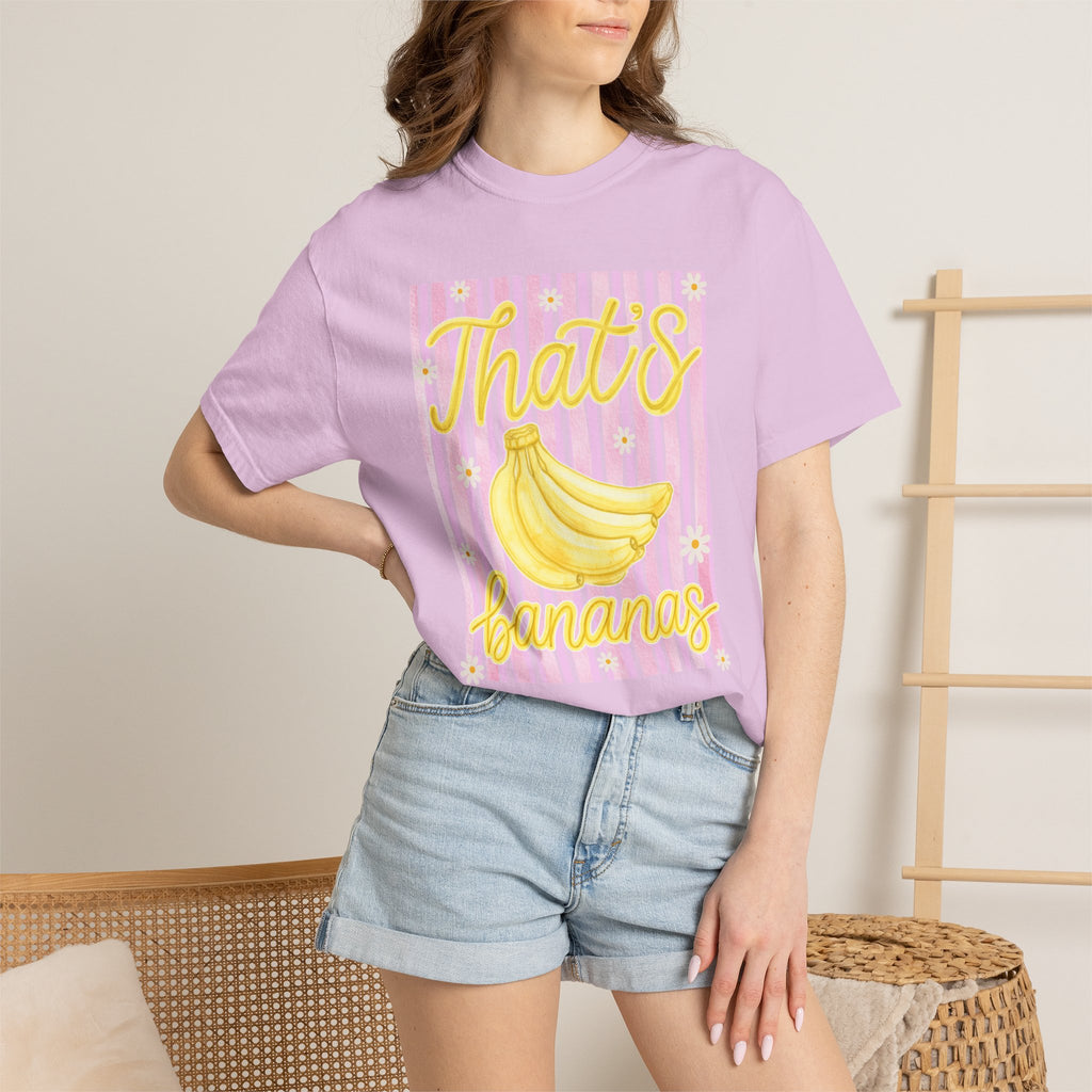 That’s Bananas T-Shirt — Retro Yellow Banana Graphic Tee
