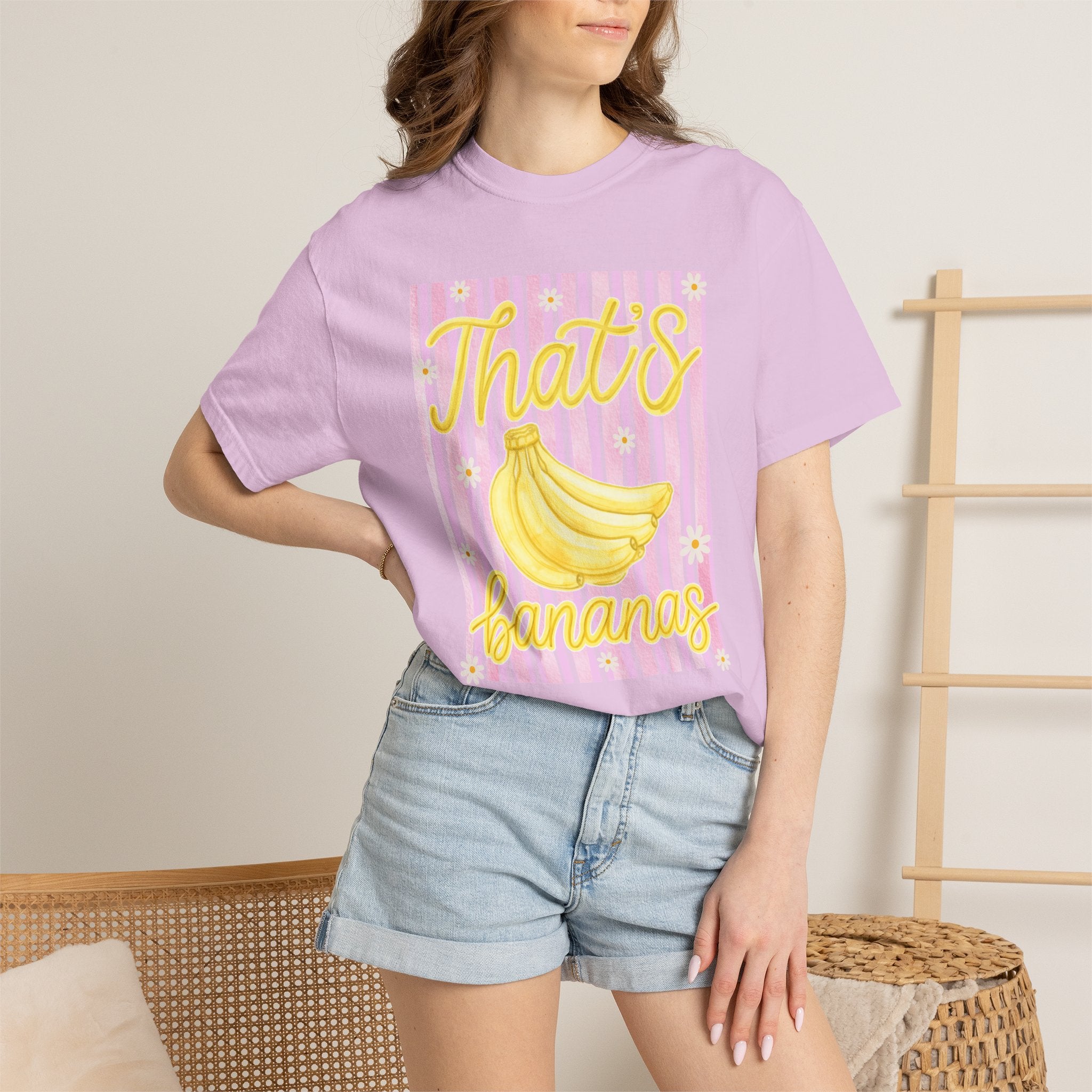 That’s Bananas T-Shirt — Retro Yellow Banana Graphic Tee