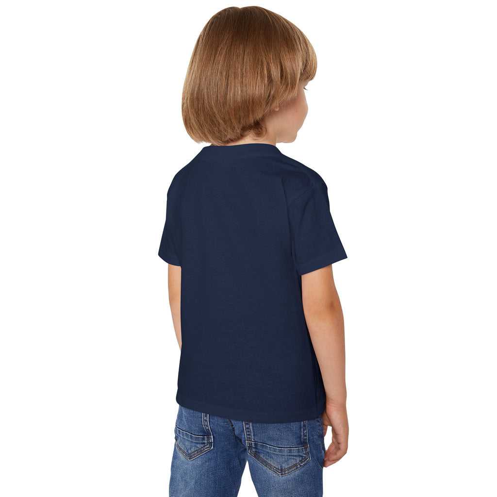 Toddler T-Shirt — "Hooked on Freedom" Patriotic Fishing Kids Tee