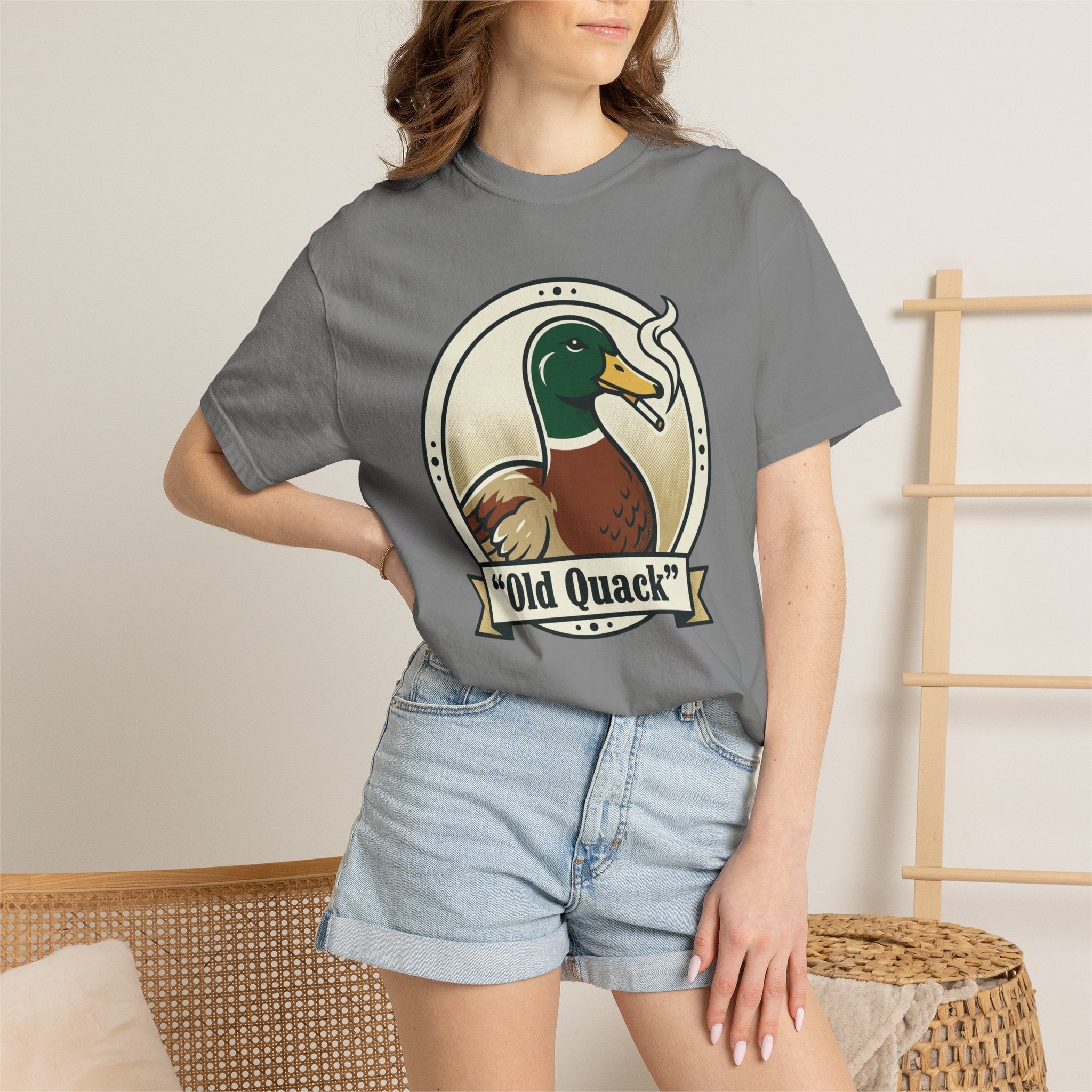 Old Quack Duck T-Shirt – Vintage Mallard Graphic Tee