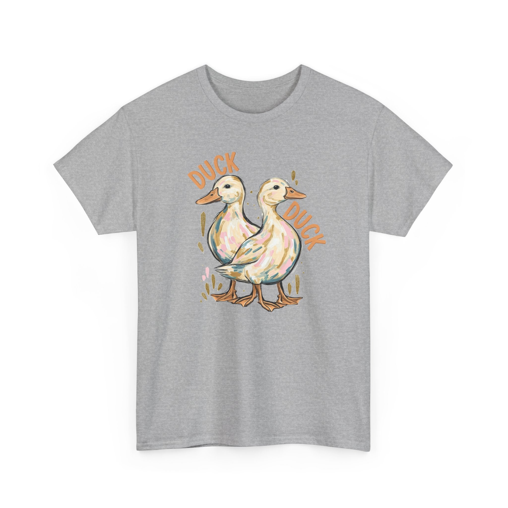 Duck Duck / Goose Tee — Cute Retro Duck & Goose Graphic T‑Shirt