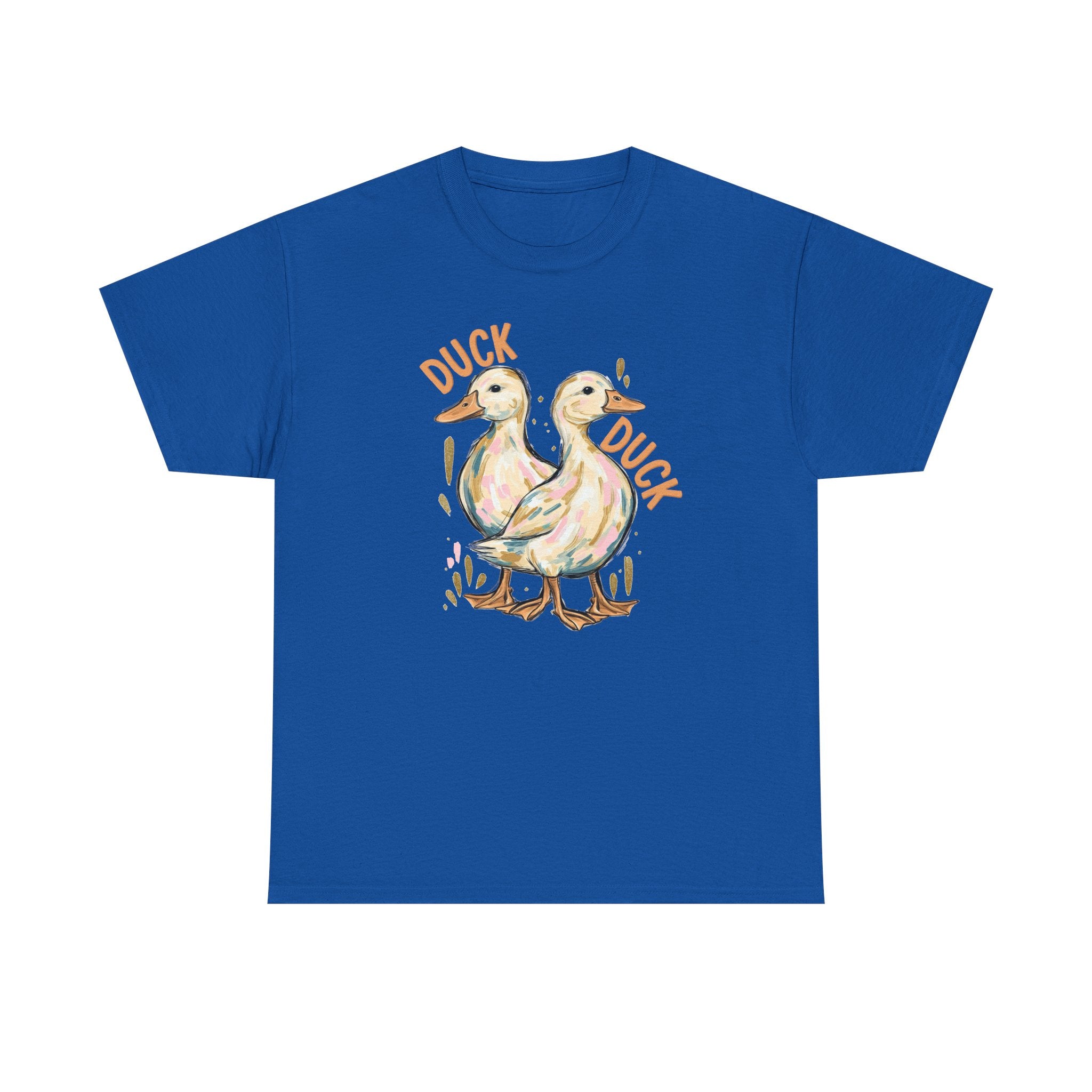 Duck Duck / Goose Tee — Cute Retro Duck & Goose Graphic T‑Shirt