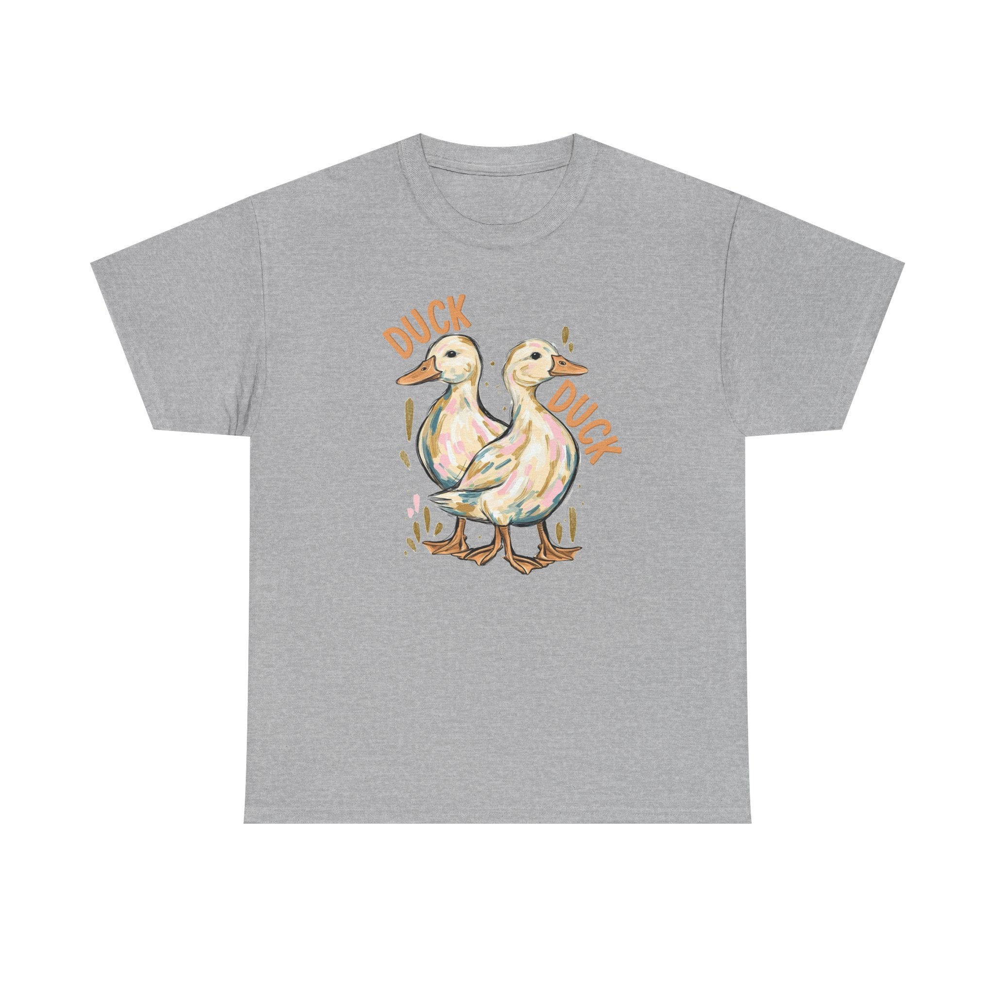Duck Duck / Goose Tee — Cute Retro Duck & Goose Graphic T‑Shirt