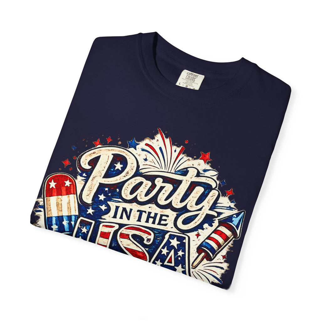Party in the USA T-Shirt — Patriotic 4th of July Graphic Tee
