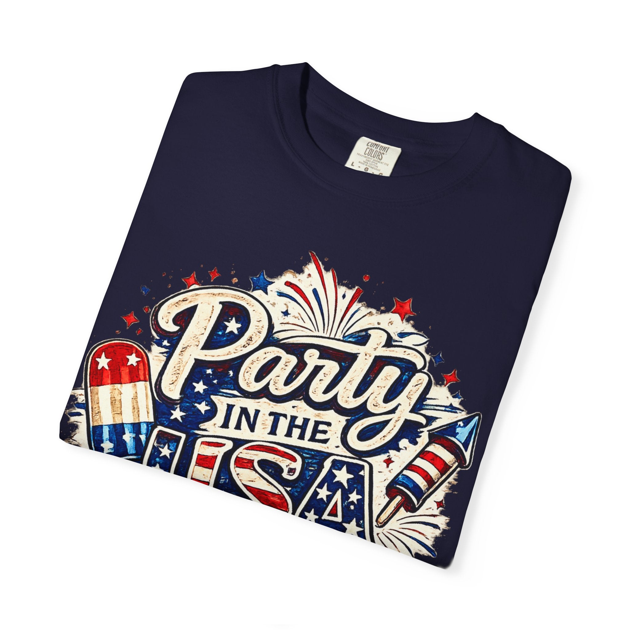 Party in the USA T-Shirt — Patriotic 4th of July Graphic Tee