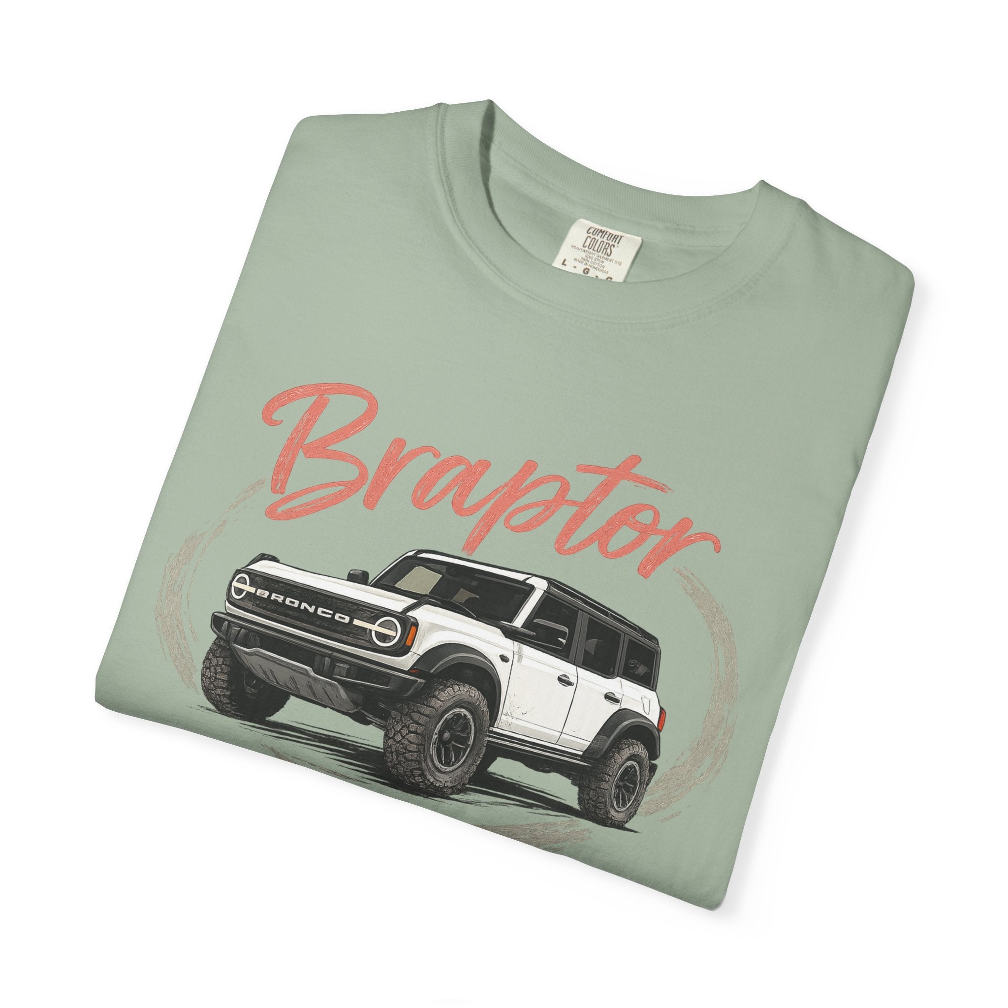 Bronco 'Braptor' Graphic T‑Shirt – Vintage Off‑Road SUV Tee