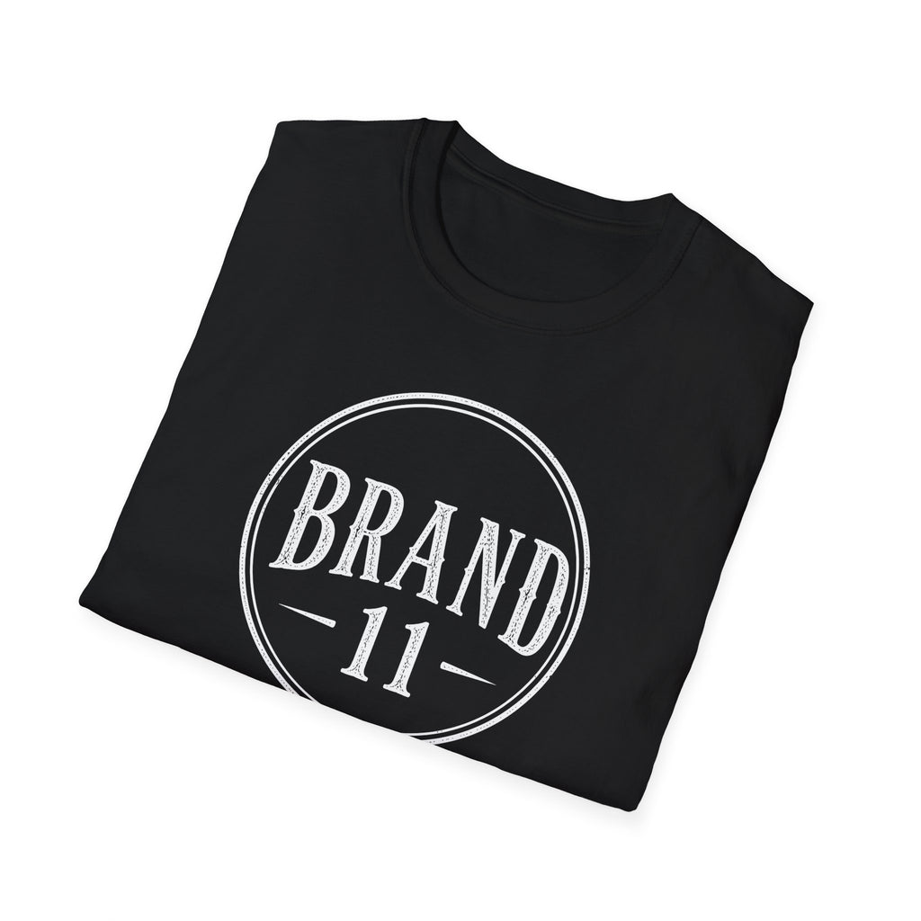 Brand 11 Circle Logo T-Shirt — Vintage Badge Graphic Tee