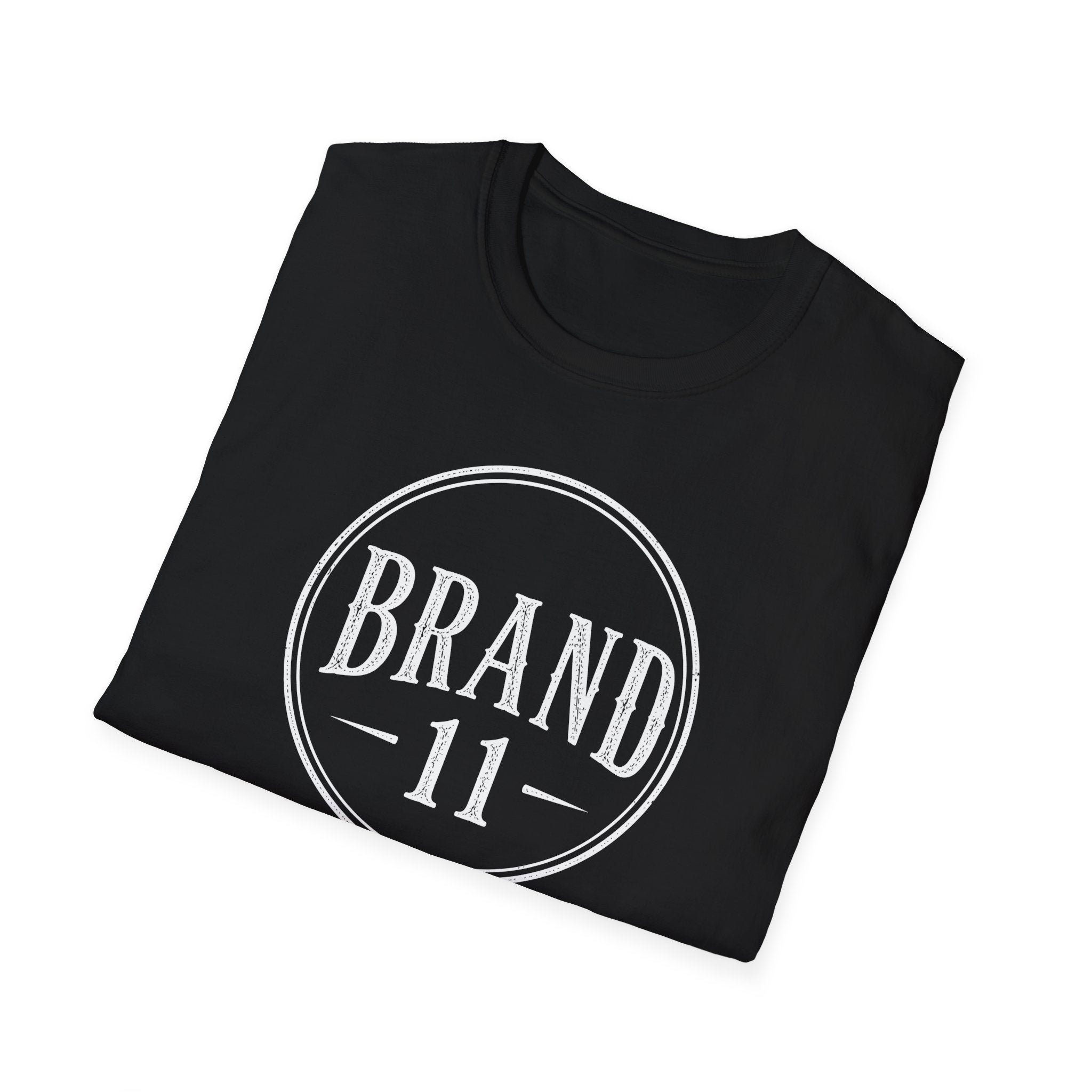 Brand 11 Circle Logo T-Shirt — Vintage Badge Graphic Tee