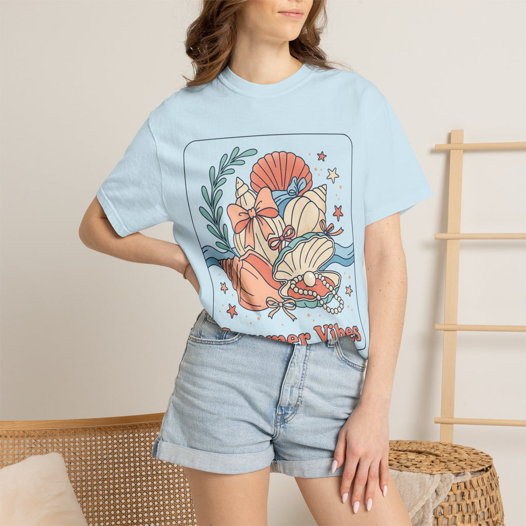 Summer Vibes Seashell T-Shirt