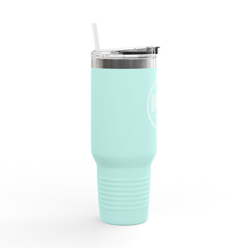 40oz Insulated Travel Mug with Handle – Large Thermal Tumbler, Double-Wall Stainless Steel