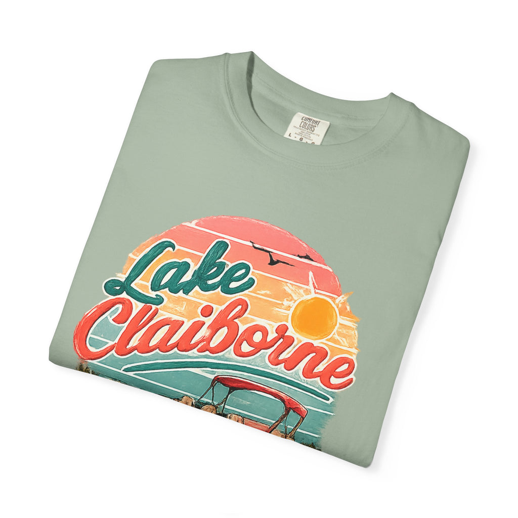 Lake Claiborne Retro Picnic T-Shirt
