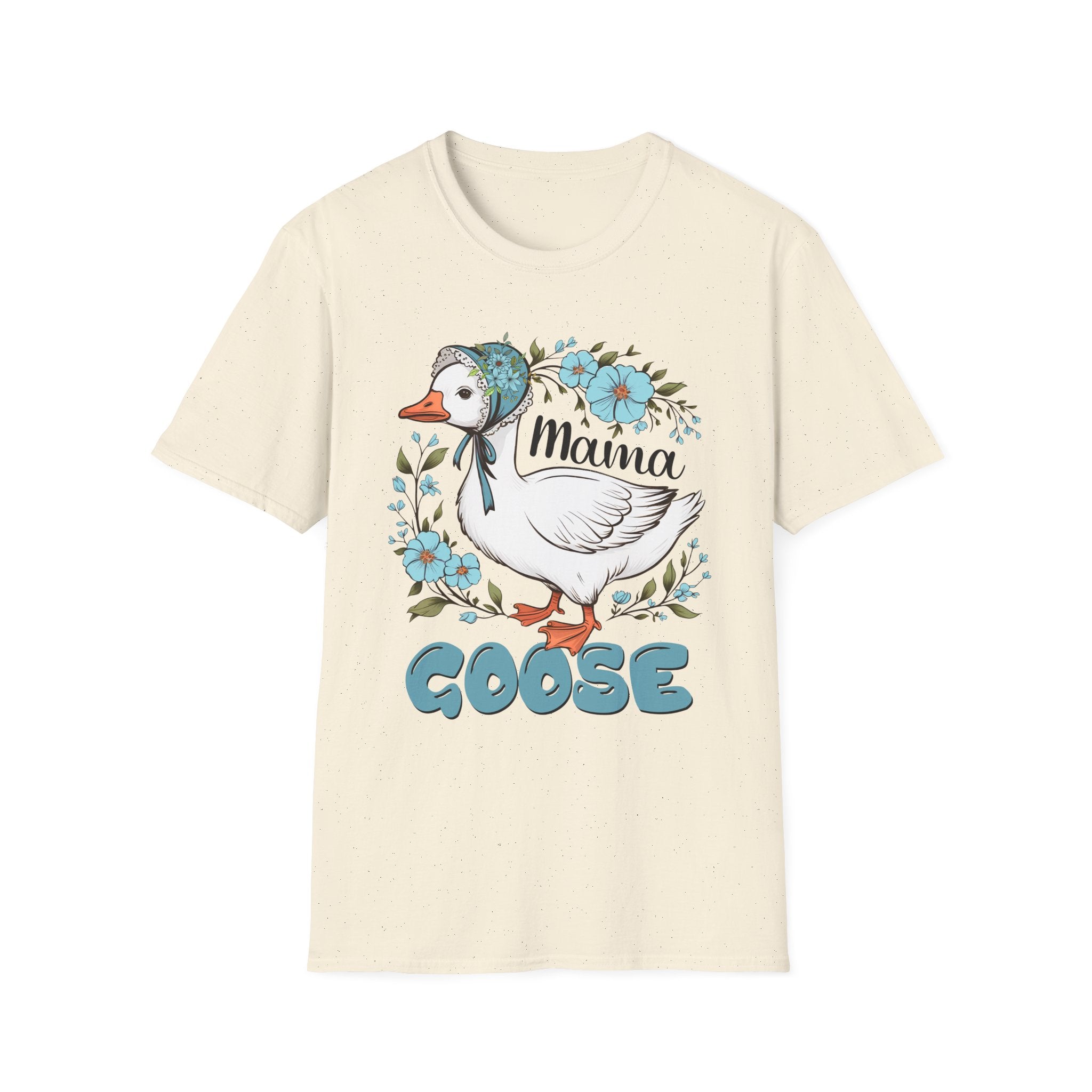 Mama Goose T-Shirt — Cute Floral Mother Goose Tee