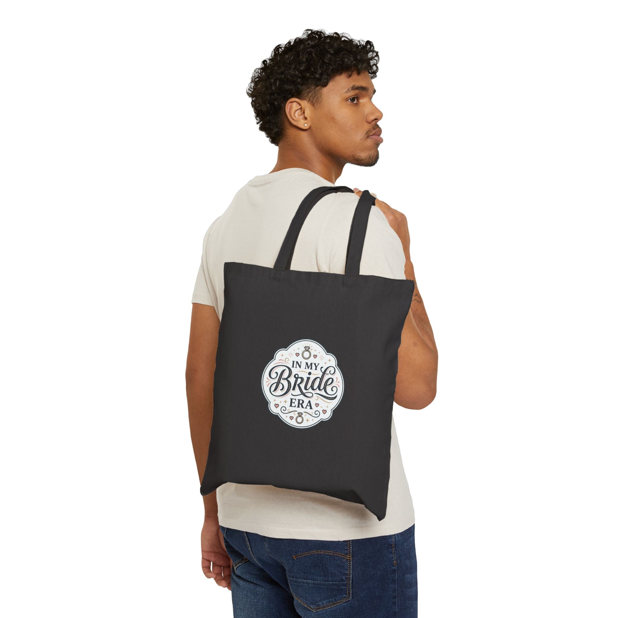 In My Bride Era Tote, bride era, bridal party canvas bag
